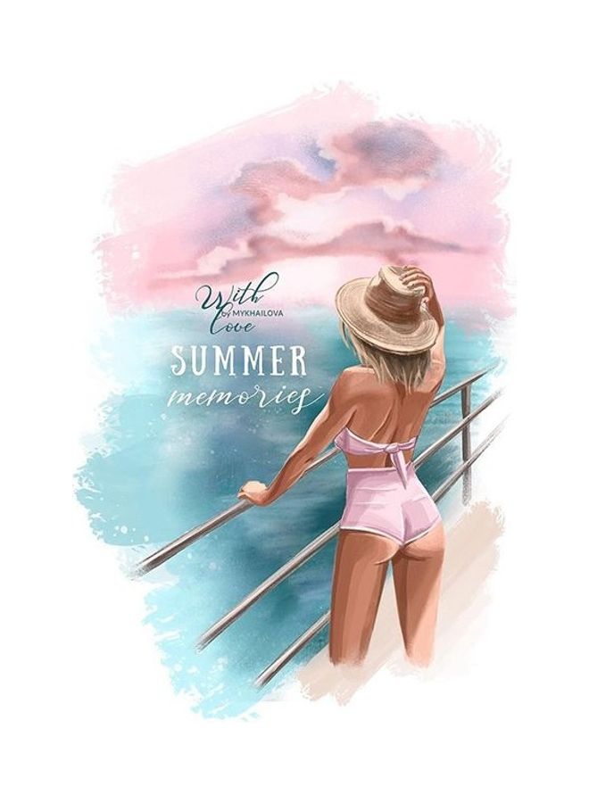 فاست برينت ملصق سيارة بطبعة مقاس 25 × 25 سم -  متعدد الألوان