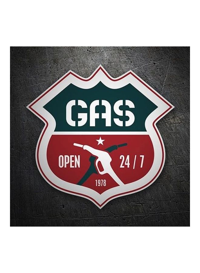Fast Print Printed Car Sticker 35X35 cm Multicolor 