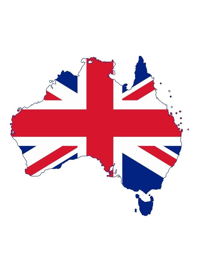 Fast Print England Flag Logo Vinyl Car Sticker 15X20 cm 
