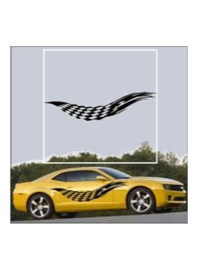 Fast Print Car Stickers Reflective Printing On Vinyl Sticker 45X10 cm 