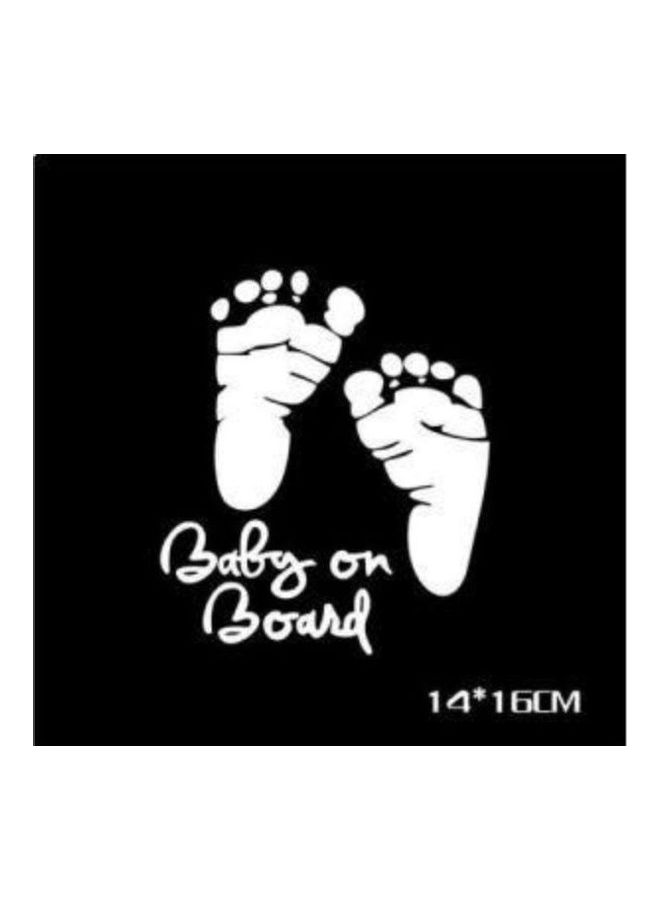 فاست برينت ملصقات سيارة عاكسة بطبعة على ملصق فسفور 55X35 سم