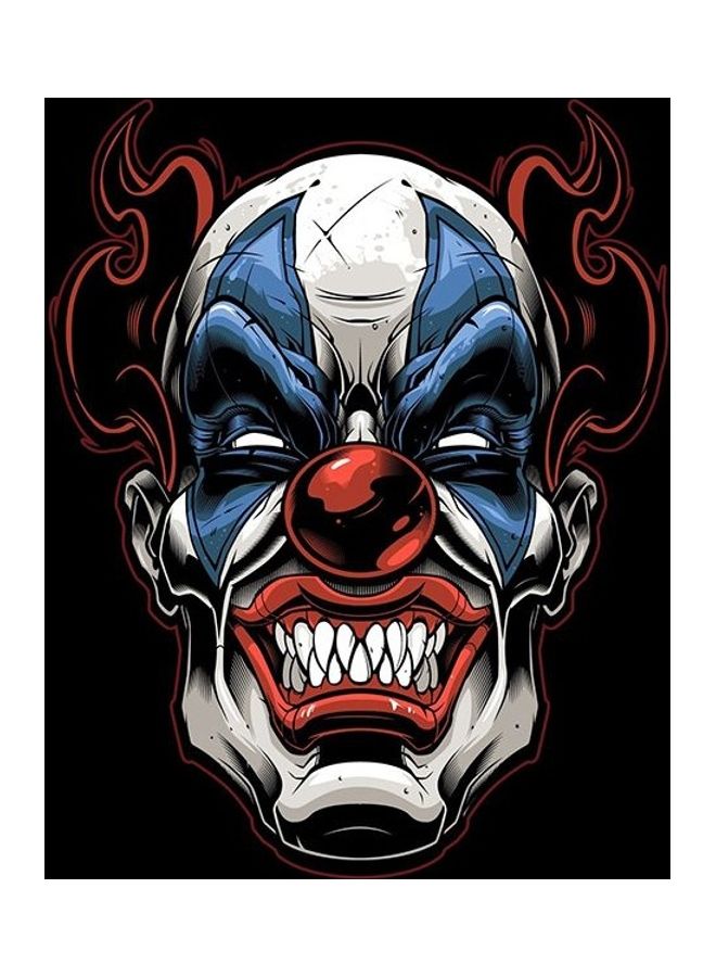 ملصق سيارة بطبعة متعددة الألوان مقاس 35X35 سم