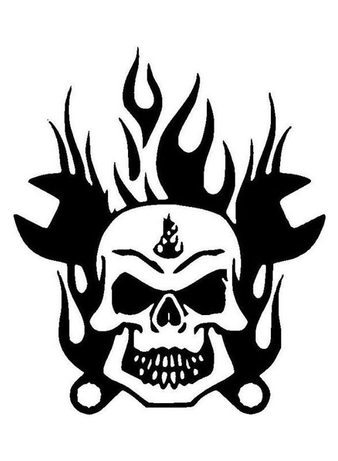 Fast Print Car Sticker Printing On Vinyl Sticker 15X15 cm Black