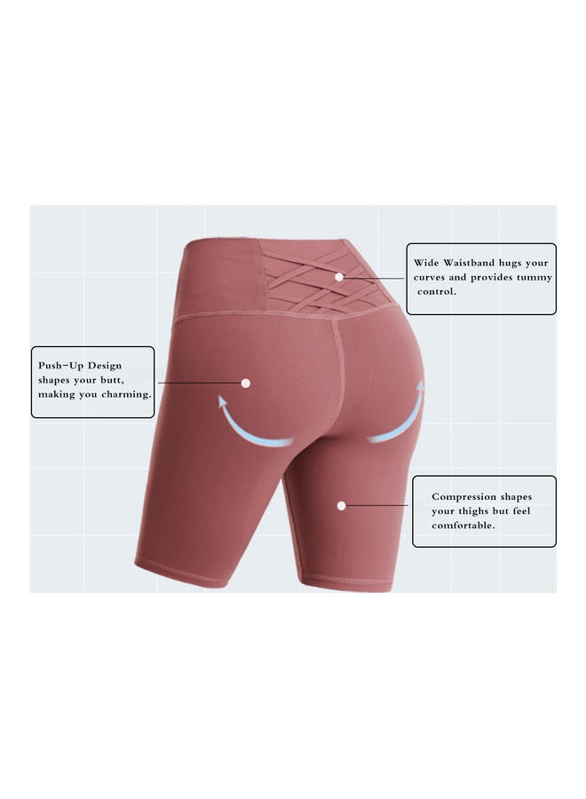 Generic Quick Dry Yoga Shorts L  - Image 3