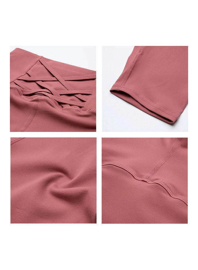 Generic Quick Dry Yoga Shorts L  - Image 4