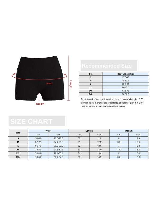 Generic Quick Dry Yoga Shorts XXL  - Image 4
