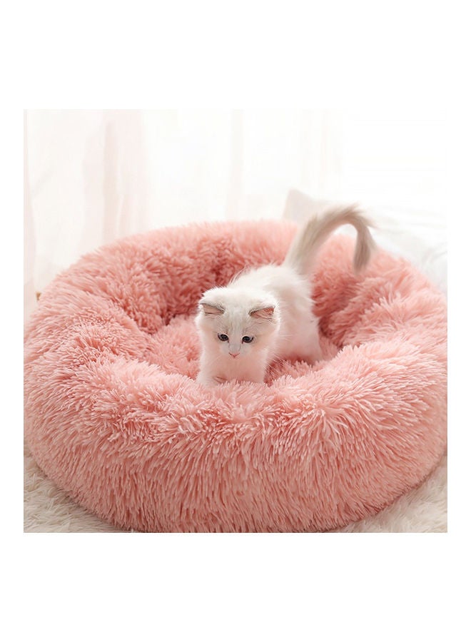 Fluffy Dog Wool Bed Soft Plush grey 80x2x60cm - Image 4