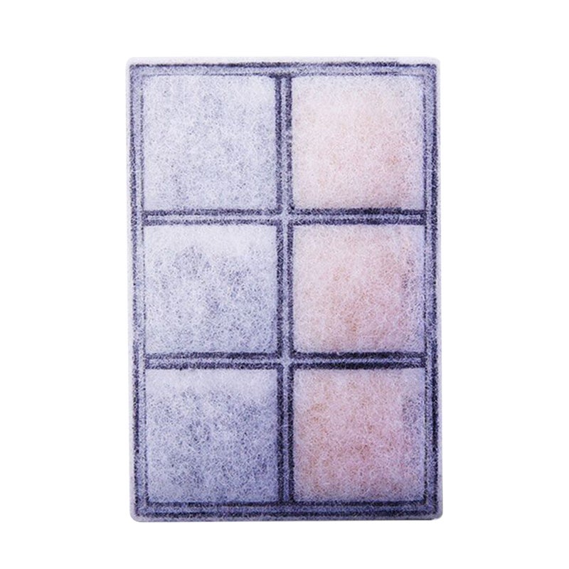 مجموعة فلاتر بديلة لنافورة الماء للقطط مكونة من 8 قطع متعدد الألوان 11.50 x 6.50 x  8.00سم - Image 2
