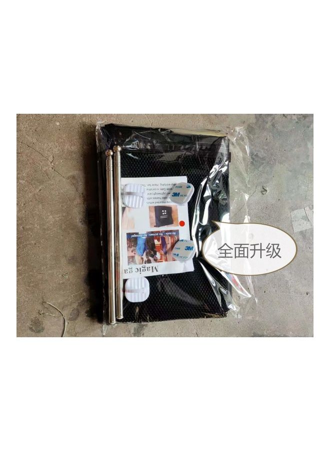 Generic Magic-Gate Dog Isolation Net Portable Foldable Pet Isolation Fence Dog Obstacle Safety Fence Fully Upgraded black 1.00 x 1.00 x 1.00cm  - Image 1