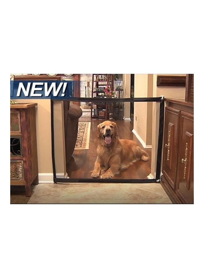 Generic Magic-Gate Dog Isolation Net Portable Foldable Pet Isolation Fence Dog Obstacle Safety Fence Fully Upgraded black 1.00 x 1.00 x 1.00cm  - Image 2