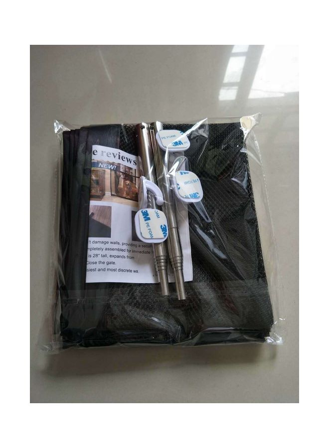 Generic Magic-Gate Dog Isolation Net Portable Foldable Pet Isolation Fence Dog Obstacle Safety Fence Fully Upgraded black 1.00 x 1.00 x 1.00cm  - Image 5