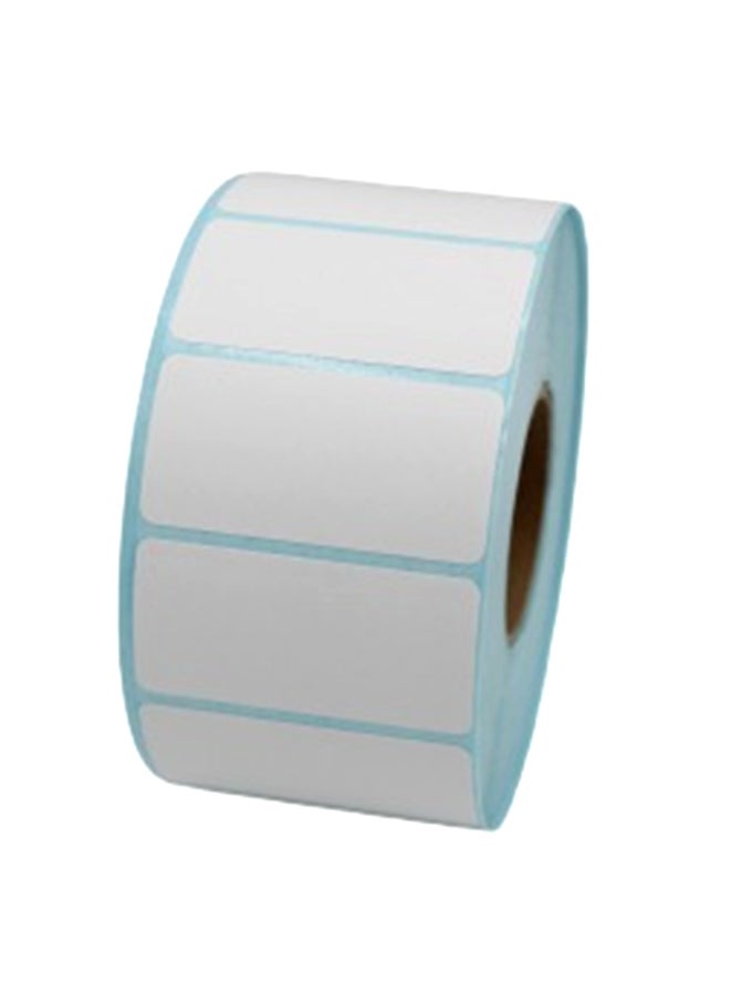 ARTLOOK - 1000-Piece Thermal Barcode Sticker White - Image 1