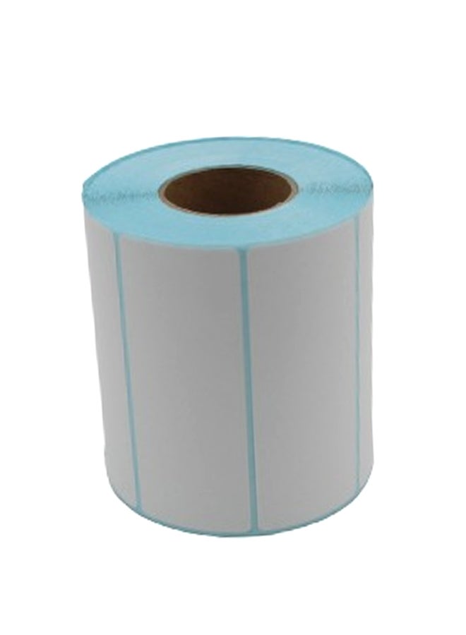 أرت لوك ملصقات باركود حرارية من 1000 قطعة أبيض - Image 1