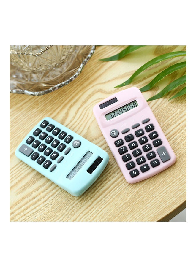 Generic Mini Cute Calculator Pink  - Image 2