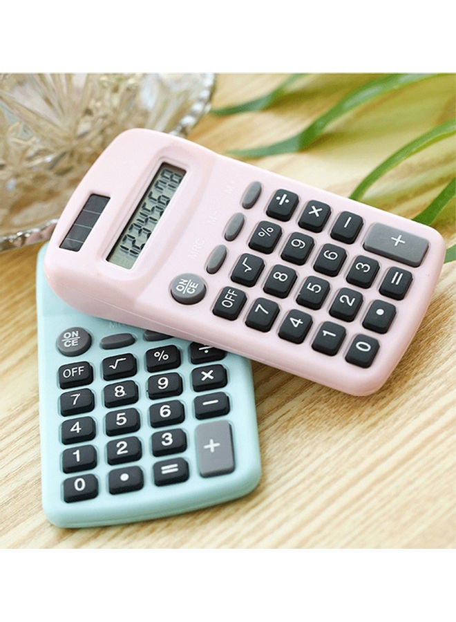 Generic Mini Cute Calculator Blue  - Image 2