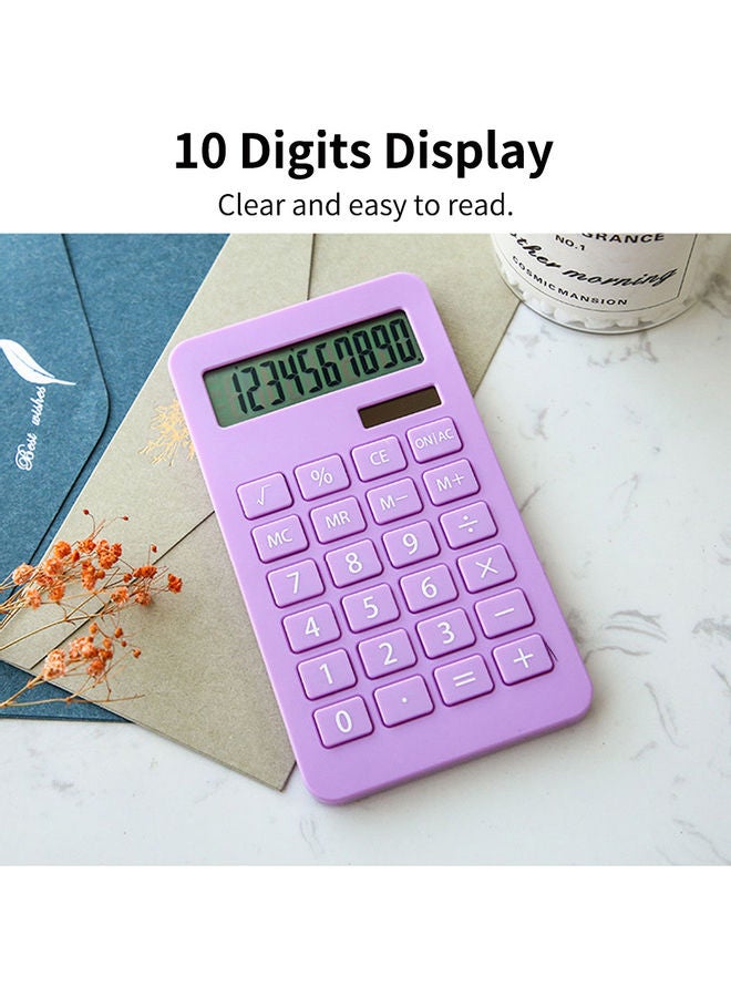 Generic Portable Desk Calculator Grey  - Image 3