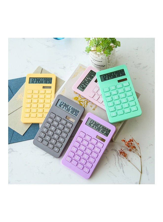 Generic Portable Desk Calculator Grey  - Image 5