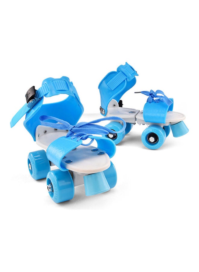 Adjustable Double Wheel Roller Skating Shoes