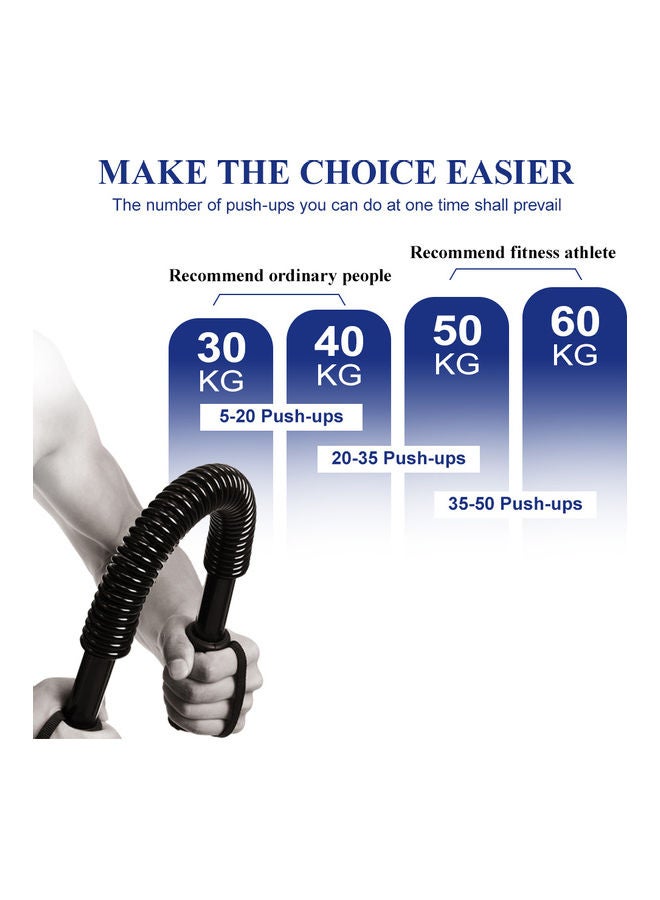 Generic Power Twister Spring Arm Force Training Equipment 57x3.5cm  - Image 2