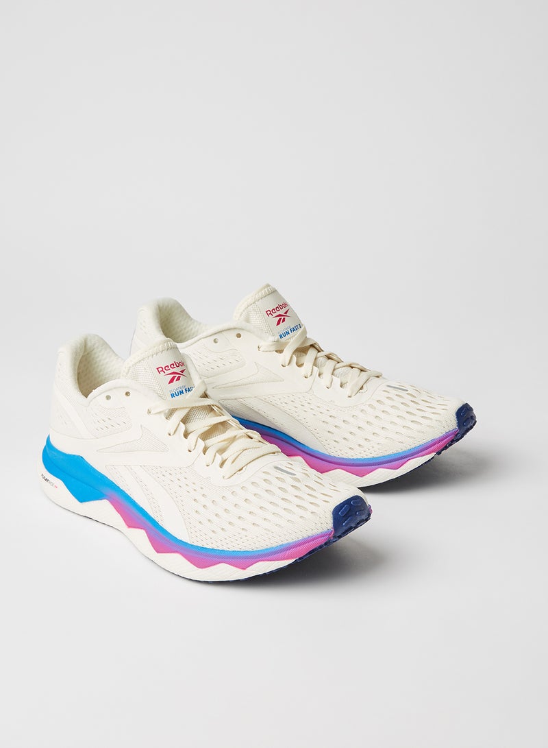 Reebok - Floatride Run Fast 2.0 Lace Up Training Shoes CHALK/PROPNK/HORBLU - Image 1