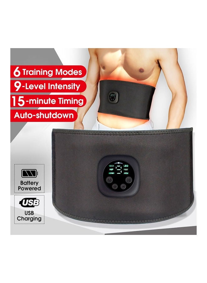 Generic - USB Rechargeable EMS Fitness Trainer Belt 21x3.4x15cm - Image 1