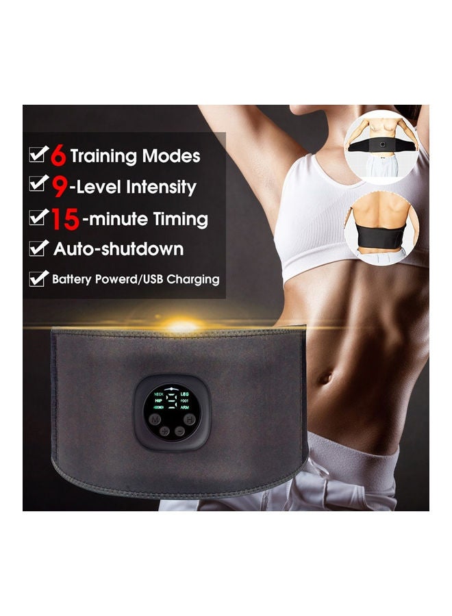 Generic - USB Rechargeable EMS Fitness Trainer Belt 21x3.4x15cm - Image 1