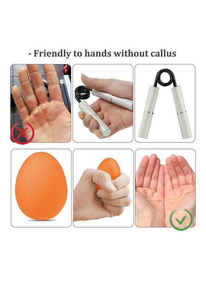 Generic Egg Shape Hand Therapy Finger Exercise Grip Ball  - Image 2