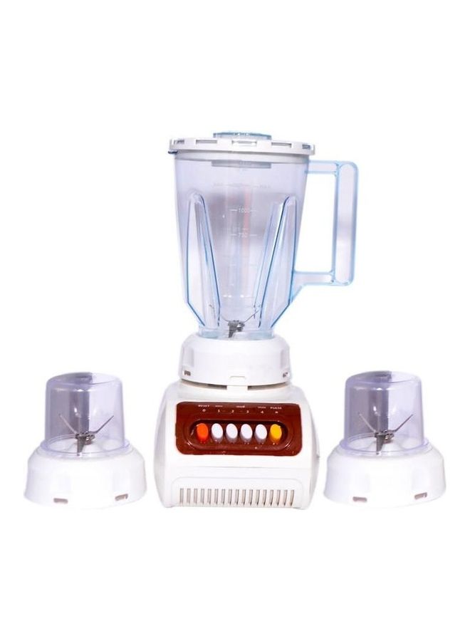 خلاط كهربائي مع مطحنتين 350.0 W G101004 أبيض/شفاف/أحمر 