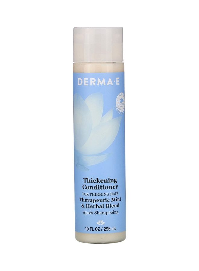 derma-e Therapeutic Mint And Herbal Blend Thickening Conditioner 296ml