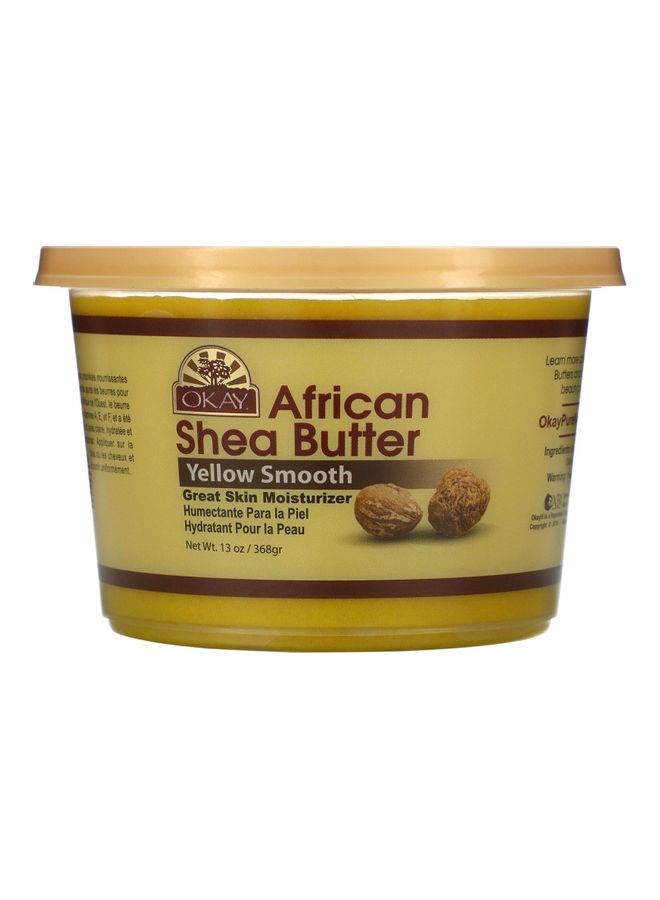 Okay Pure Naturals African Shea  Butter Yellow Smooth 13 oz (368 g) as per titlegrams