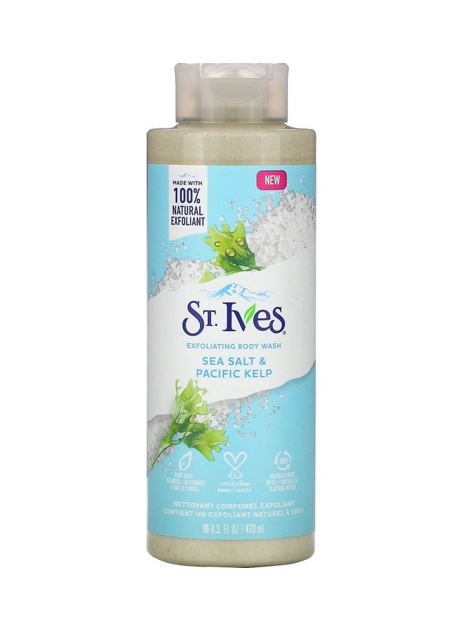 ST. Ives Exfoliating Body Wash Sea Salt & Pacific Kelp 473ml