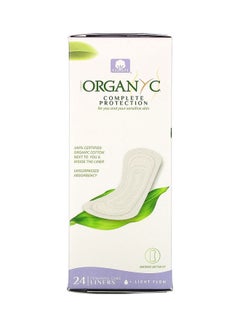 ORGANYC Cotton Panty Light Flow 24 Liners 24ml 