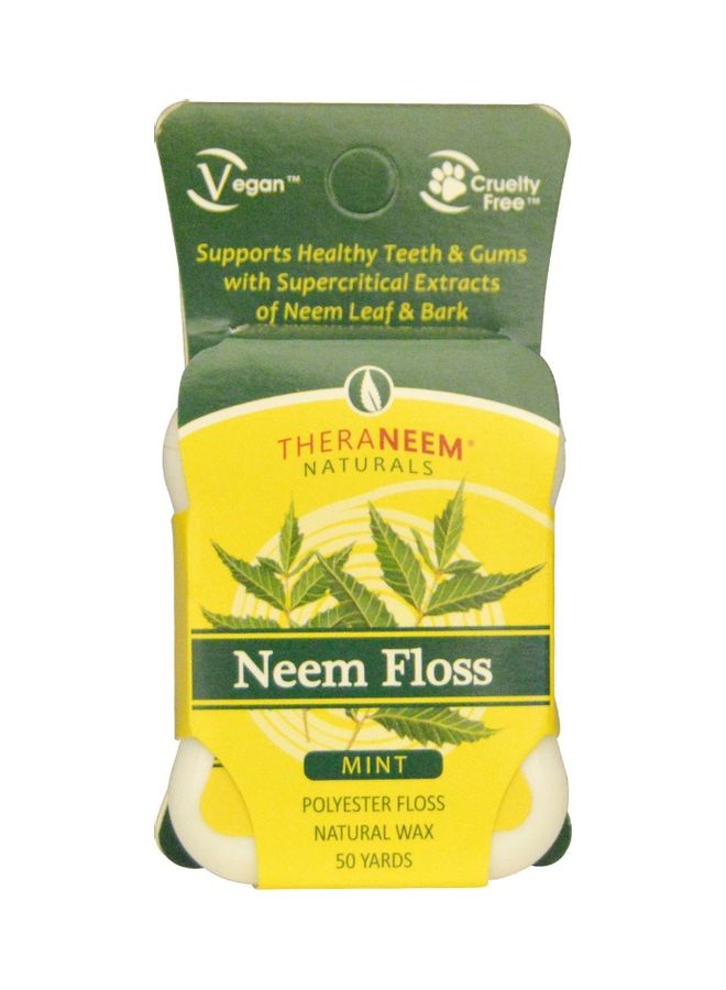 ORGANIX SOUTH TheraNeem Naturals Neem Floss Mint 50 Yards 50ml