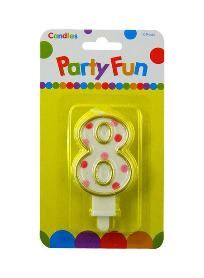 بارتي فن Eight Shape Party Candle 2inch