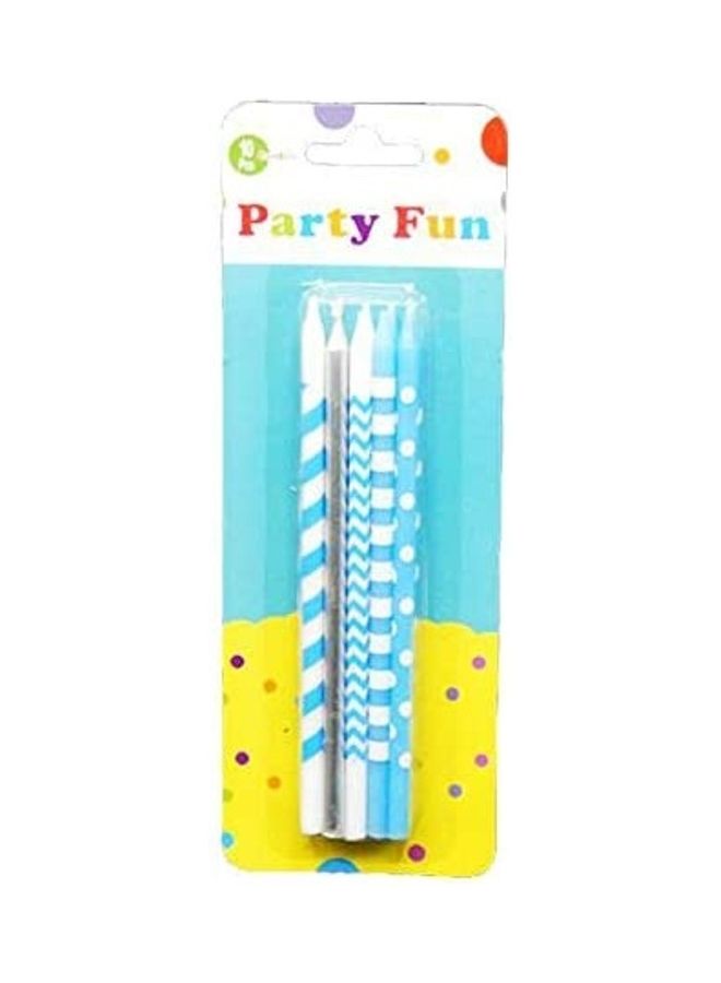 بارتي فن طقم شموع للحفلات مكون من 10 قطع