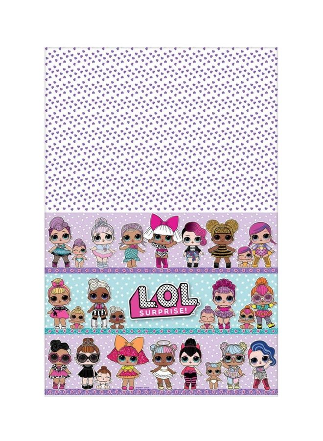 Amscan Lol Surprise Paper Tablecover 38.1x17.78x12.7cm Rectangular, Birthday Party Decorations 38.1x17.78x12.7cm