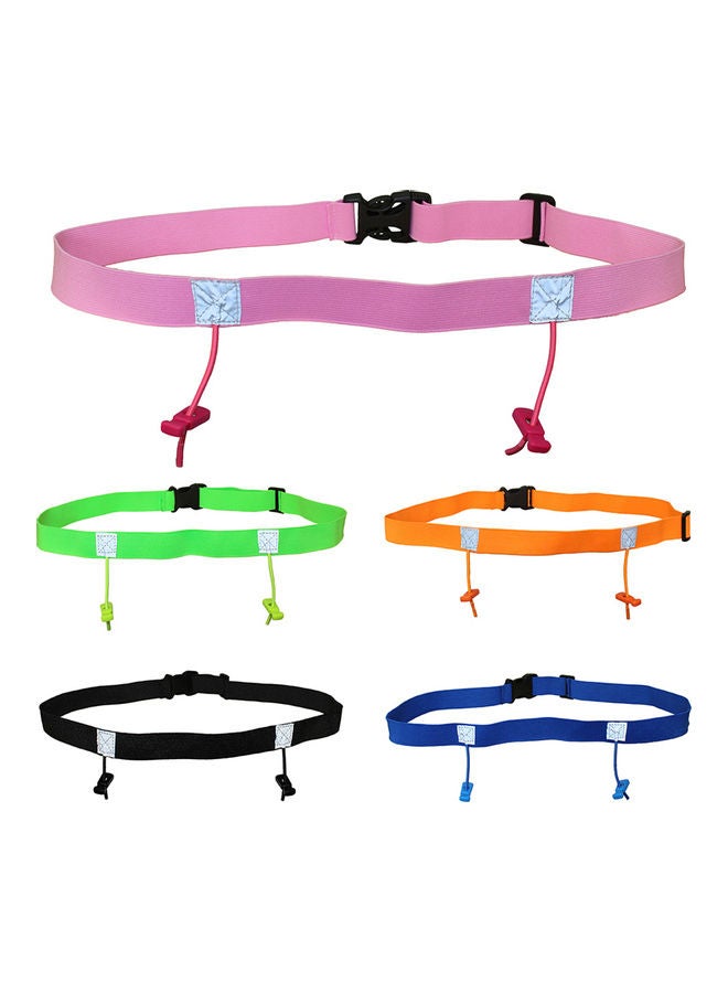 Generic - Running Race Adjustable Number Waist Bib Belt 92x2.5cm - Image 1