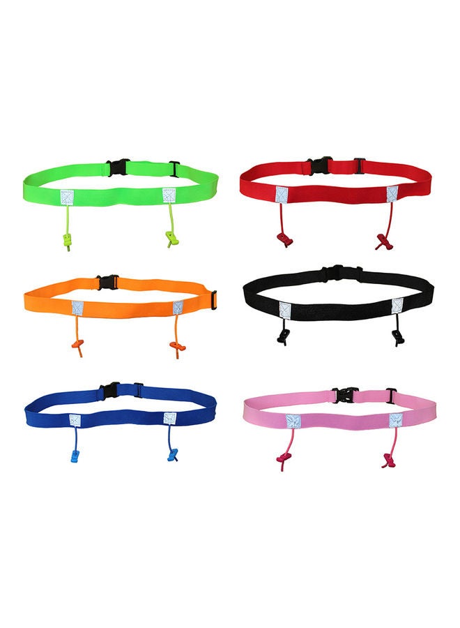 Generic - Running Race Adjustable Number Waist Bib Belt 92x2.5cm - Image 1