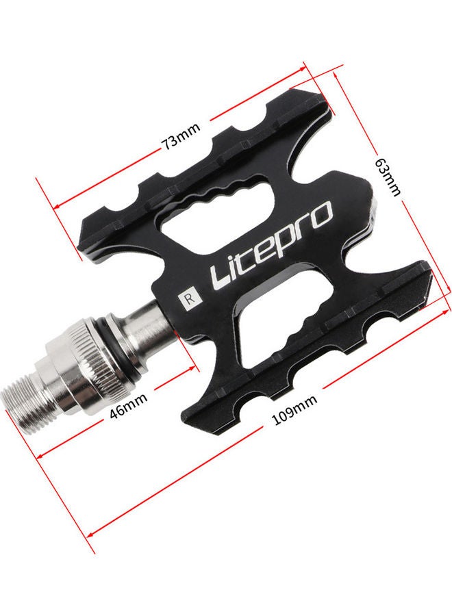 Quick Release Bicycle Pedal 15x5x10cm