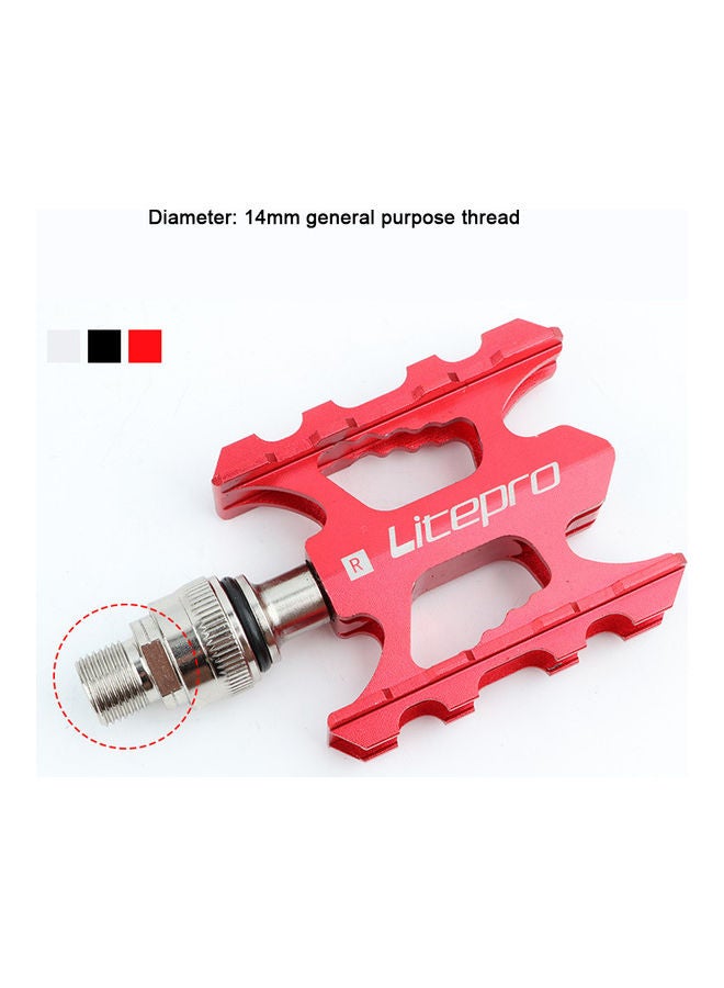 Quick Release Bicycle Pedal 15x5x10cm