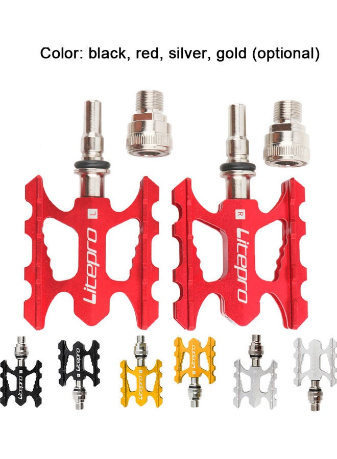 Quick Release Bicycle Pedal 15x5x10cm