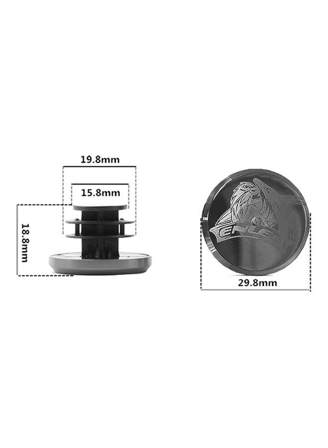 Generic Colorful Bike Handlebar End Plugs Aluminum Alloy Handlebar Caps Bicycle Grip Bar End Caps for Mountain Road Bikes 3*1*2cm - Image 5