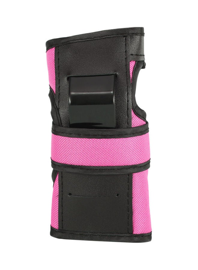 Generic Set of 6 Protective Gear in 1 Knee Elbow Pads with Wrist Guards Multi Sports Safety Protection Pads for Kids/Adults Scooter Skating Cycling M 26x6x20cm  - Image 4