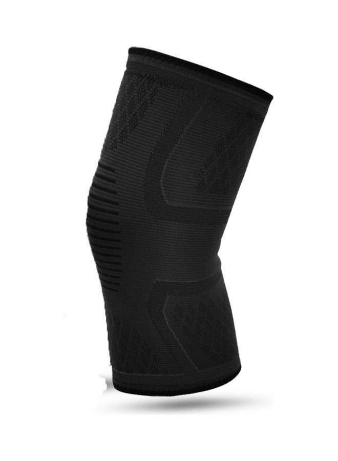 Generic Anti-fall Thin Knee Pad Protector for Fitness Running Cycling Mountaineering Elastic Compression Support XL 32x3x18cm  - Image 1