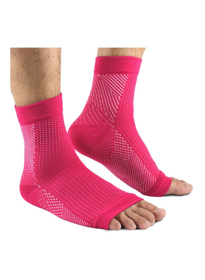 Generic Foot Sleeves Men Women Compression Socks with Arch Heel Support 1 14.5x2x11cm  - Image 1