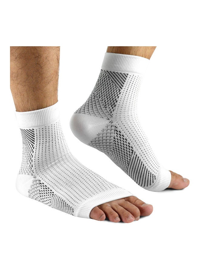 Generic Foot Sleeves Men Women Compression Socks with Arch Heel Support 2 14.5x2x11cm  - Image 1