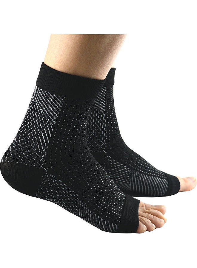 Generic Foot Sleeves Men Women Compression Socks with Arch Heel Support 2 14.5x2x11cm  - Image 2