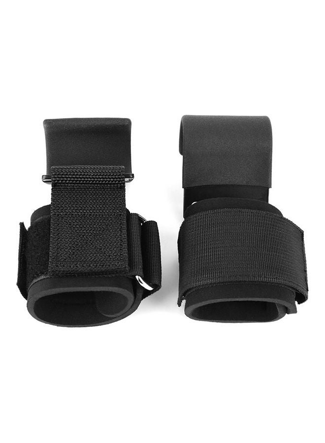 Generic Weightlifting Wraps Hooks for Gym Exercise Wrist Support Brace for Men Women 25x5x20cm 25x5x20cm  - Image 4