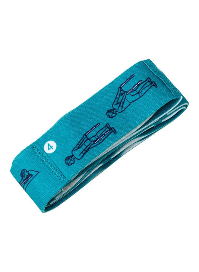 Generic Elastic Yoga Pilates Stretch Strap 90x4cm  - Image 1