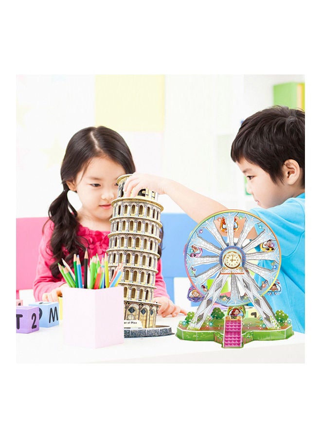 Dubai Sailing Hotel 3D Puzzle 22x12x13cm  - Image 3